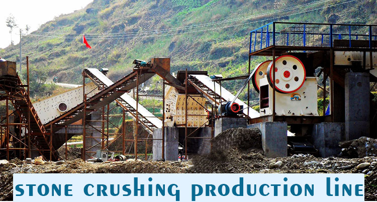 Стационарная линия по дроблению камня 100-200т、200-300т、350-500 т/ч