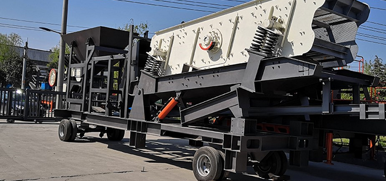 Мобильная линия для дробления камня 100-200 т、200-300 т、350-500 т/ч